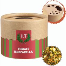 Gewürzmischung Tomate-Mozzarella, ca. 28g, Biologisch abbaubarer Eco Pappstreuer Mini (individualisierbar) (Art.-Nr. CA966331)