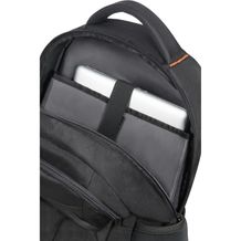 American Tourister - AT Work - Laptop Backpack 17,3" (1070 - black/orange) (Art.-Nr. CA027934)