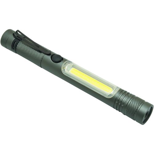 Magnetische Taschenlampe 'Vision' (Art.-Nr. CA144429) - Griff aus eloxiertem Aluminium. 2...