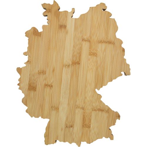 Schneidebrett 'Bundesbrett' aus Bambus (Art.-Nr. CA293673) - Bambus. Größe XXL, Höhe: 41 cm, Karte...
