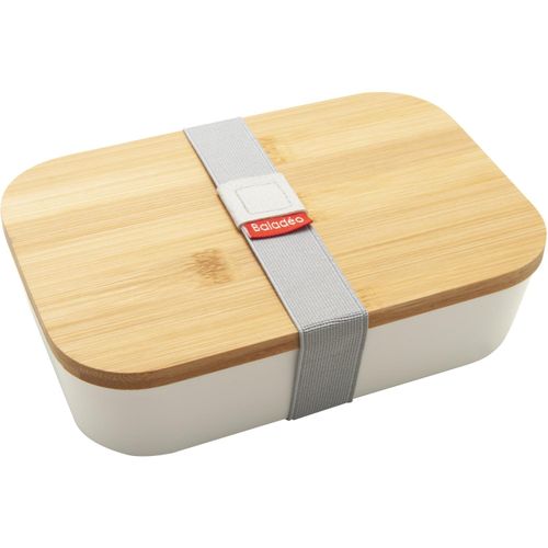 Bento 'Akita', mit Bambusdeckel (Art.-Nr. CA367936) - Lunchbox mit einem Fach. Behälter au...