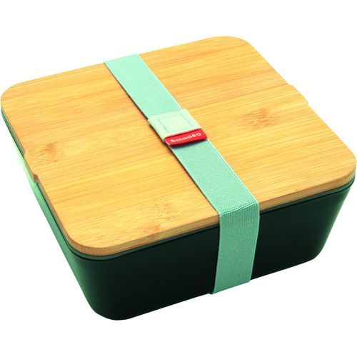 Bento 'Saitama', mit Bambusdeckel (Art.-Nr. CA437749) - Lunchbox mit einem Fach. Behälter au...