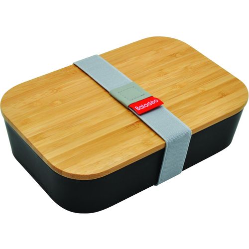 Bento 'Akita', mit Bambusdeckel (Art.-Nr. CA455804) - Lunchbox mit einem Fach. Behälter au...