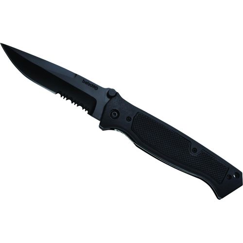 Taschenmesser 'L'intrépide' (Art.-Nr. CA792947) - Klappbares Messer mit schwarzer Klinge...