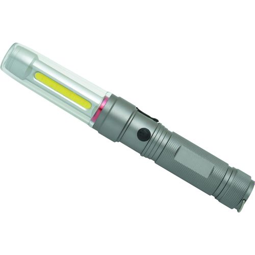Magnetische wiederaufladbare Laterne / Taschenlampe 'Vision' (Art.-Nr. CA841784) - Griff aus eloxiertem Aluminium. 2...