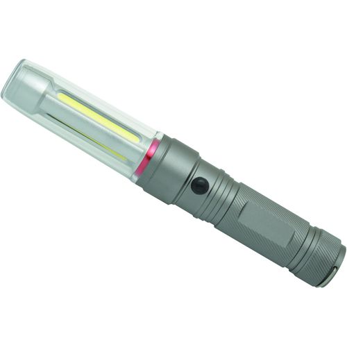 Magnetische Laterne / Taschenlampe 'Vision' (Art.-Nr. CA951642) - Griff aus eloxiertem Aluminium. 2...