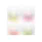 Vanilla Season HATTA 4er Set Bohemia Crystal Gläser, Neonfarben, farbig gemischt (Art.-Nr. CA088297) - Set aus vier neon gefärbten Bohemi...