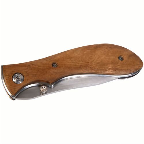 Schwarzwolf outdoor JUNGLE Taschenmesser mit Holzgriff (Art.-Nr. CA183839) - Taschenmesser mit Holzgriff. Verpackt...