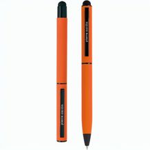 Pierre Cardin CELEBRATION Set aus Rollerball Pen und Kugelschreiber (orange) (Art.-Nr. CA935485)
