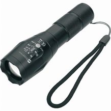 Schwarzwolf outdoor® DELGADA wiederaufladbare CREE T6 Taschenlampe (schwarz) (Art.-Nr. CA984994)