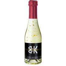 Piccolo Golden Flakes - Flasche klar - Kapsel Bordeauxrot, 0, 2 l (bordeaux) (Art.-Nr. CA001534)