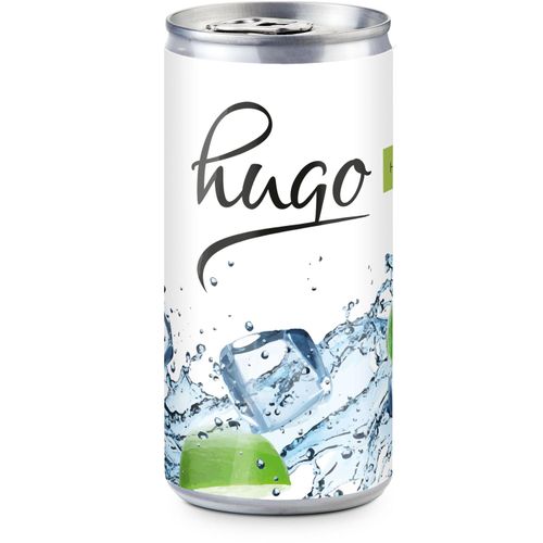 Hugo - Eco Papier-Etikett, 200 ml (Art.-Nr. CA020164) - Hugo ist das Trendgetränk Nr.1 in Deuts...