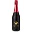 Sekt Cuvée - Flasche schwarz - Kapselfarbe Rot, 0,75 l (Art.-Nr. CA024988)