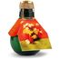 Kleinste Sektflasche der Welt Blumengesteck, 125 ml (Art.-Nr. CA048784)