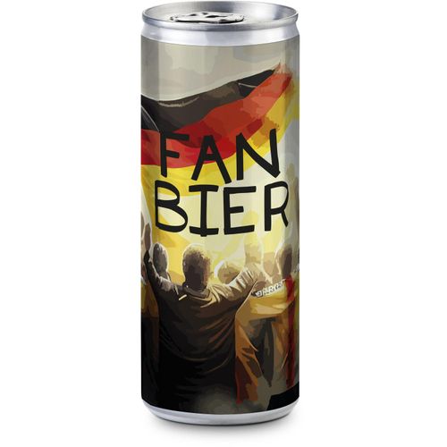 Helles Bier zur Fußball Europameisterschaft 2024 - feinherb und leicht malzig - Folien-Etikett, 250 ml (Art.-Nr. CA124329) - Sorgen Sie für Erfrischung auf de...