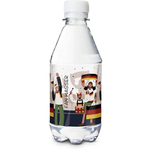330 ml PromoWater - Mineralwasser zur Fußball Europameisterschaft, still - Eco Papier-Etikett (Art.-Nr. CA195658) - Sorgen Sie mit Wasser für Erfrischun...
