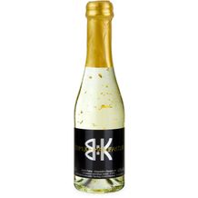 Piccolo Golden Flakes - Flasche klar - Kapsel gold, 0,2 l (gold) (Art.-Nr. CA197413)