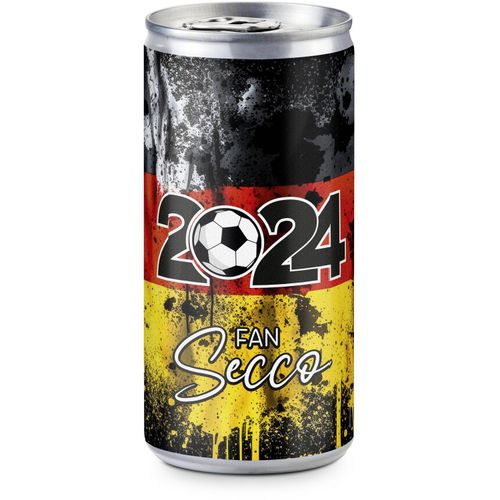 Promo Secco zur Fußball Europameisterschaft 2024 - Eco Papier-Etikett, 200 ml (Art.-Nr. CA498127) - Sorgen Sie mit diesem Lifestyle Klassike...