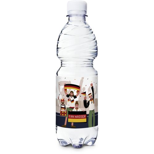 500 ml PromoWater - Mineralwasser zur Fußball Europameisterschaft, still - Folien-Etikett (Art.-Nr. CA509771) - Sorgen Sie mit Wasser für Erfrischun...