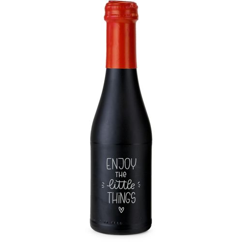 Promo Secco Piccolo - Fl. schwarz matt - Kapsel rot, 0,2 l (Art.-Nr. CA562460) - 0,2 l - trocken, spritzig erfrischend...