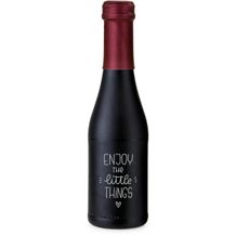 Promo Secco Piccolo - Fl. schwarz matt - Kapsel Bordeauxrot, 0,2 l (bordeaux) (Art.-Nr. CA686175)