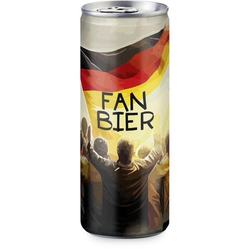Helles Bier zur Fußball Europameisterschaft 2024 - feinherb und leicht malzig - Fullbody-Etikett, 250 ml (Art.-Nr. CA695017) - Sorgen Sie für Erfrischung auf de...