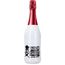 Sekt Cuvée - Flasche weiß-lackiert - Kapsel rot, 0, 75 l (Art.-Nr. CA797080)