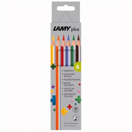 LAMY Farbstift plus 6er Faltschachtel (Art.-Nr. CA662552) - Der hochwertige Farbstift für all...