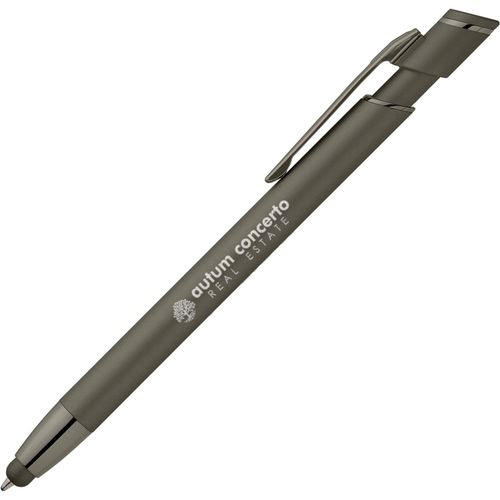 Pacific Softy Metallic Kugelschreiber - m/Stylus (Art.-Nr. CA046141) - Verleihen Sie Ihrer Marke mit dem neuen...