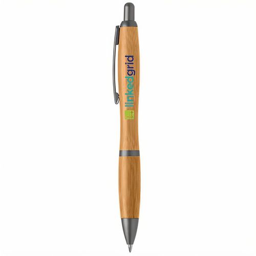 Sophisticate Bamboo Kugelschreiber (Art.-Nr. CA108536) - Dieser einzigartige, formschöne un...