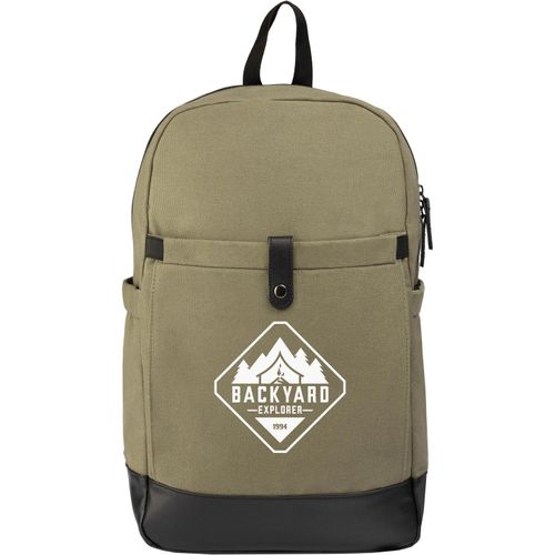 Odyssey Pack - Rucksack aus recyceltem Baumwoll-Canvas (Art.-Nr. CA116086) - Wir stellen den Odyssey Pack - Rucksack...