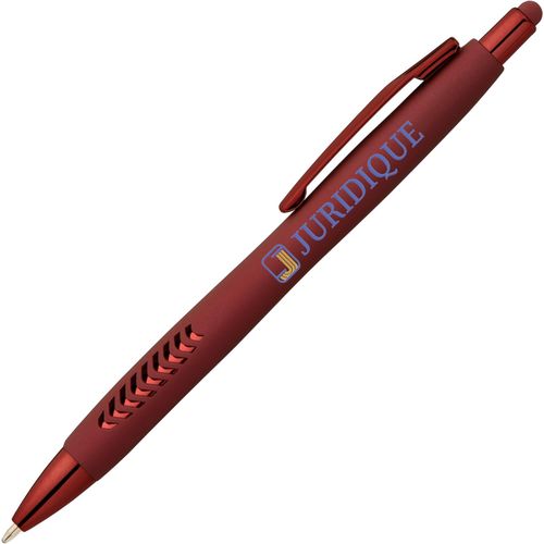 Avalon Softy Monochrome Kugelschreiber - m/Stylus (Art.-Nr. CA146056) - Werben Sie auf einem einfarbigen Kugelsc...