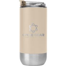 Glacier - 475ml Doppelwandiger Becher aus recyceltem Edelstahl (cream) (Art.-Nr. CA149065)