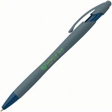 La Jolla Softy Monochrome Metallic Kugelschreiber - m/Stylus (marineblau) (Art.-Nr. CA152784)