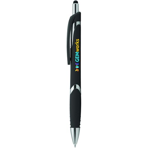 Joplin Brights Kugelschreiber - m/Stylus (Art.-Nr. CA155994) - Dieser Kunststoff-Kugelschreiber verfüg...