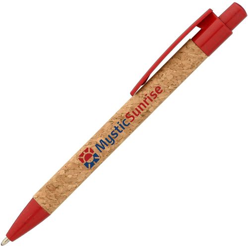 Bali Kork & Weizen-Kunststoff Mix Kugelschreiber (Art.-Nr. CA173202) - Suchen Sie nach einer nachhaltigeren...