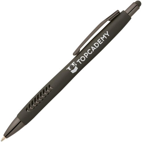 Avalon Softy Monochrome Kugelschreiber - m/Stylus (Art.-Nr. CA183847) - Werben Sie auf einem einfarbigen Kugelsc...