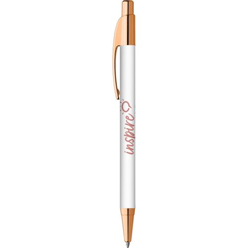 Lebeau Exklusiver Metallic Kugelschreiber (Art.-Nr. CA202196) - Dieser atemberaubende Werbekugelschreibe...