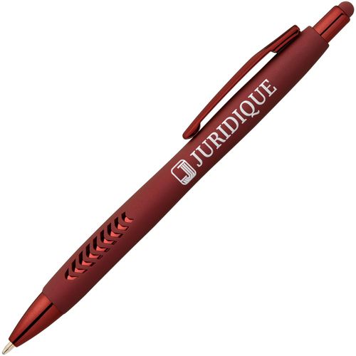 Avalon Softy Monochrome Kugelschreiber - m/Stylus (Art.-Nr. CA238750) - Werben Sie auf einem einfarbigen Kugelsc...