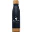 Ibiza Bamboo - 650 ml doppelwandige Edelstahlflasche (marineblau) (Art.-Nr. CA274108)