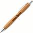 Sophisticate Bamboo Chrome Kugelschreiber (Bambus) (Art.-Nr. CA319113)