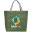 London rPET - Shopping-Tragetasche aus Recyceltem Vliesstoff (dunkelgrün) (Art.-Nr. CA342872)