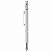 Atlantic Softy Metallic Kugelschreiber - m/Stylus (silber) (Art.-Nr. CA355828)