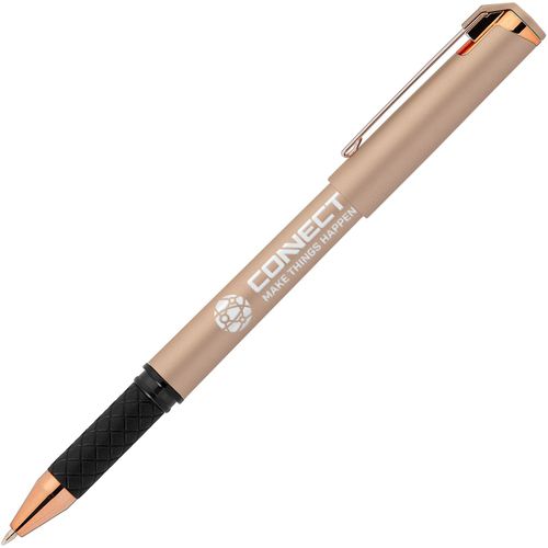 Islander Softy Roségold Designer Metallic Gelschreiber - m/Stylus (Art.-Nr. CA370860) - Verbessern Sie Ihr Schreiberlebnis mit...