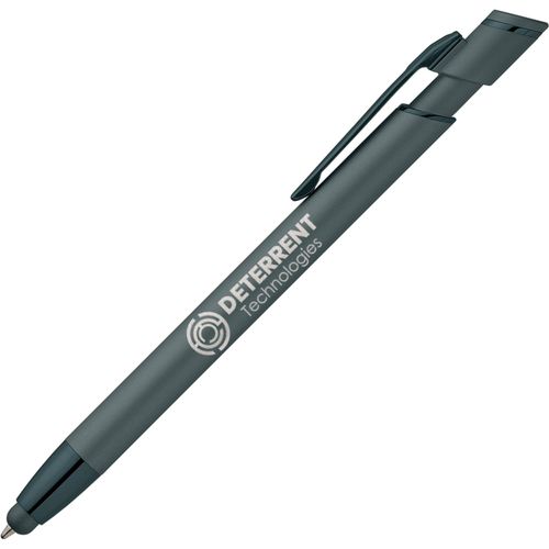 Pacific Softy Metallic Kugelschreiber - m/Stylus (Art.-Nr. CA446040) - Verleihen Sie Ihrer Marke mit dem neuen...