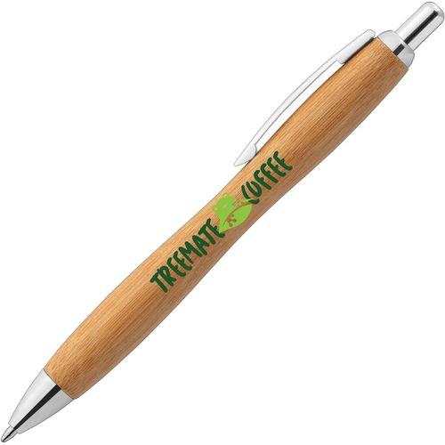 Sophisticate Bamboo Chrome Kugelschreiber (Art.-Nr. CA448279) - Umweltbewusste Fans, wir haben den...