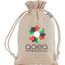 Geschenktasche Small aus recycelter Baumwolle (105 g/m²) (Naturell) (Art.-Nr. CA530443)