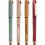 Islander Softy Roségold Designer Metallic Gelschreiber - m/Stylus (fuchsia) (Art.-Nr. CA596815)