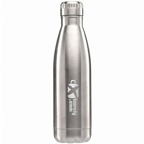 Ibiza - 500ml Edelstahlflasche - Doppelwandig (Art.-Nr. CA695455) - Diese doppelwandige Isolierflasche aus...