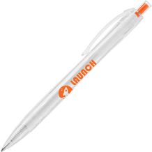 Aqua Clear RPET Kugelschreiber (orange) (Art.-Nr. CA711072)